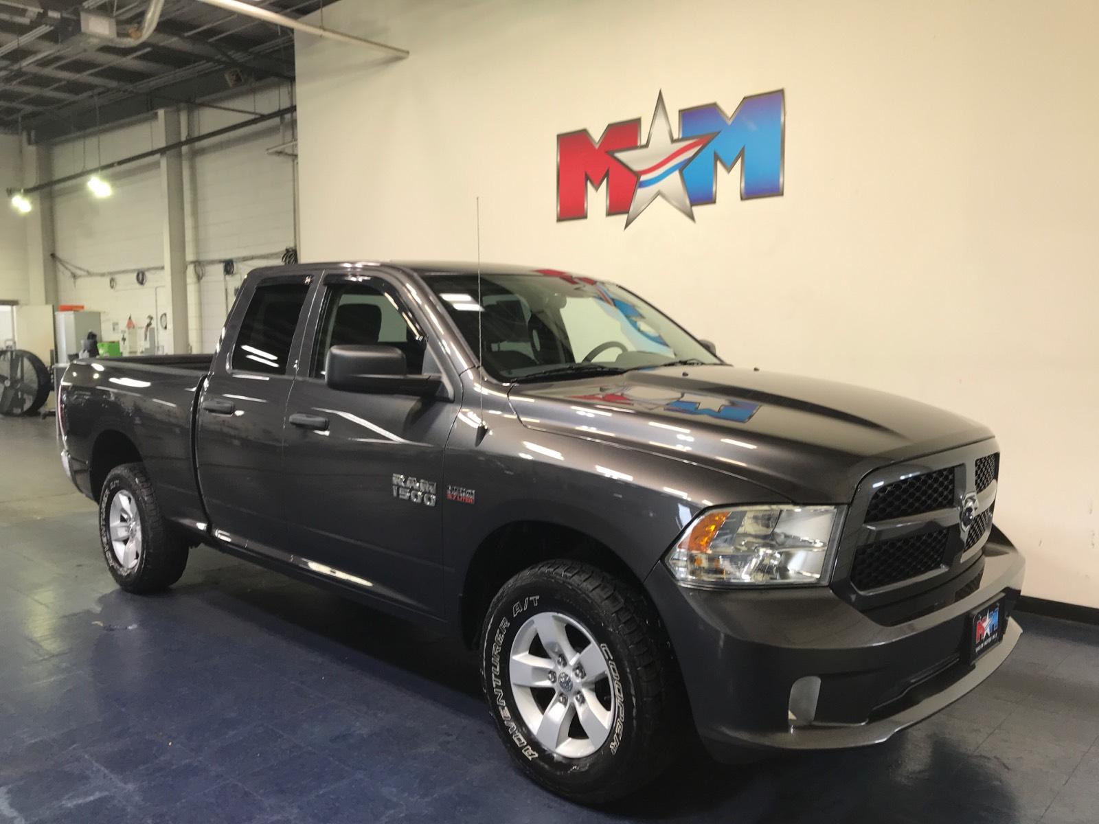 Pre-Owned 2017 Ram 1500 Express 4x4 Quad Cab 6'4 Box Crew Cab Pickup in ...